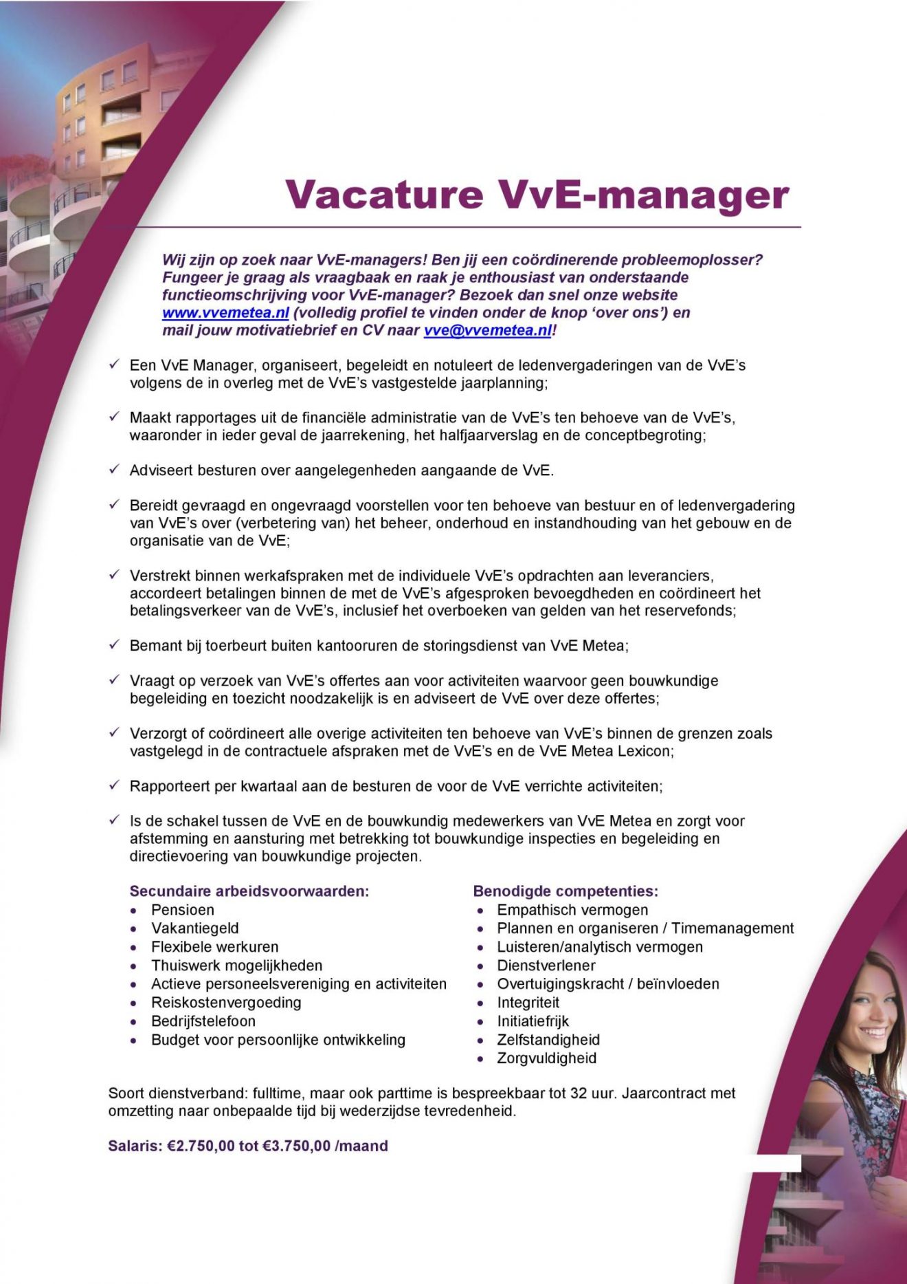 Vacature