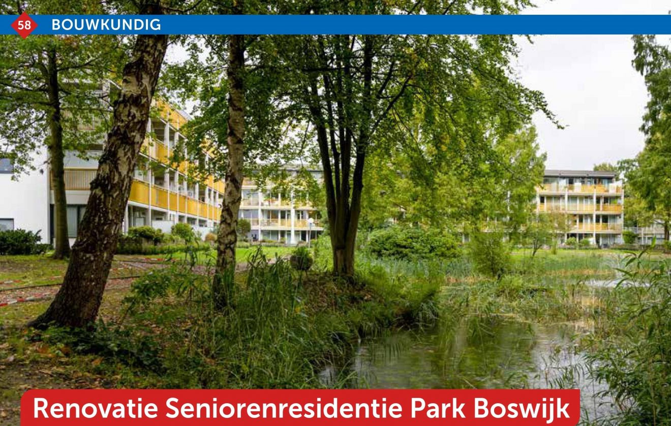 Kop artikel Park Boswijk VvE Magazine februari 2021