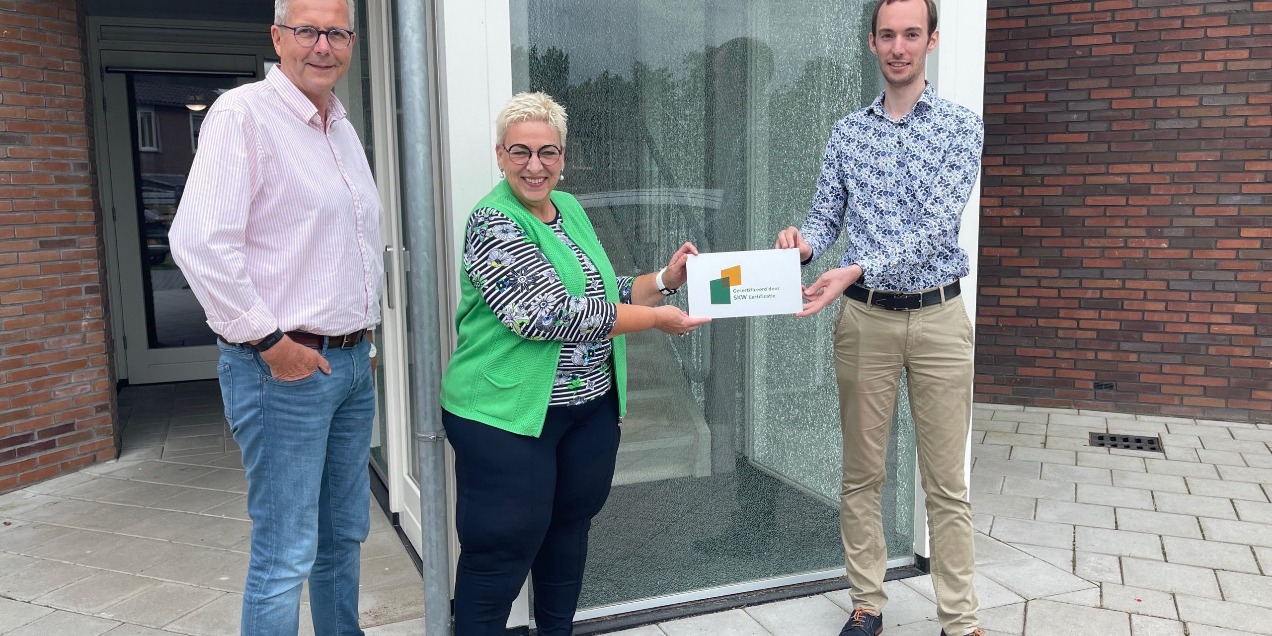 Uitreiking SKW certificaat